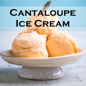 Cantaloupe Ice Cream