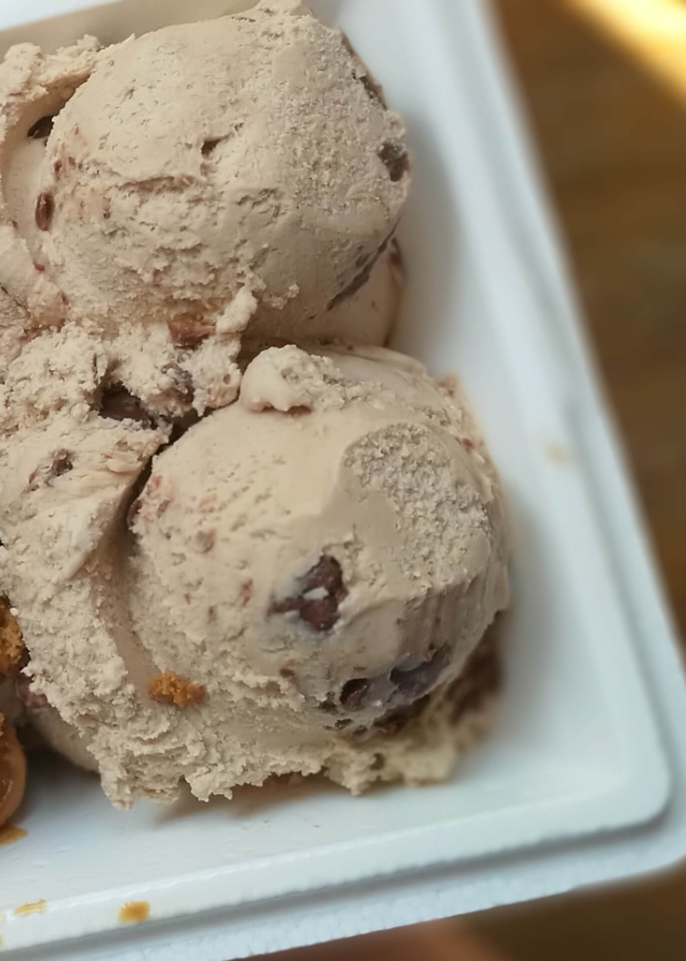 Chocolate Chip Cookie Dough Ice Cream Recipe - Serving Ice Cream