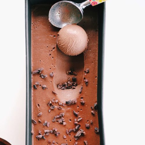 Chocolate Ice Cream Recipe (+ Video) ServingIceCream Serving Ice Cream