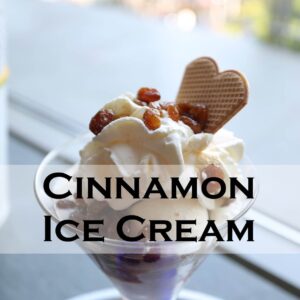 Cinnamon Ice Cream