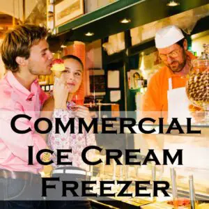 Commercial Ice Cream Freezer