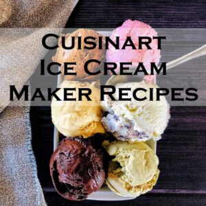 Cuisinart Ice Cream Maker Recipes