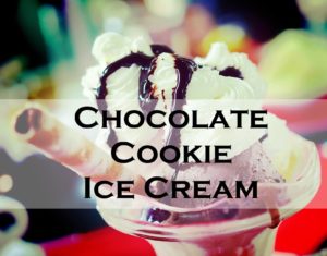 Easy Chocolate Cookie Ice Cream