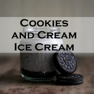 Easy Cookies and Cream Ice Cream Recipe