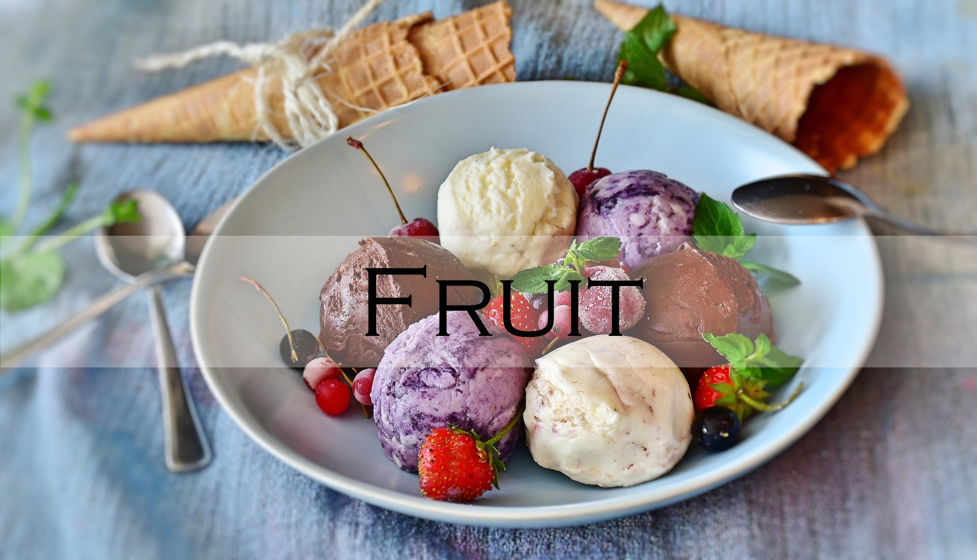 fruit ice cream recipe