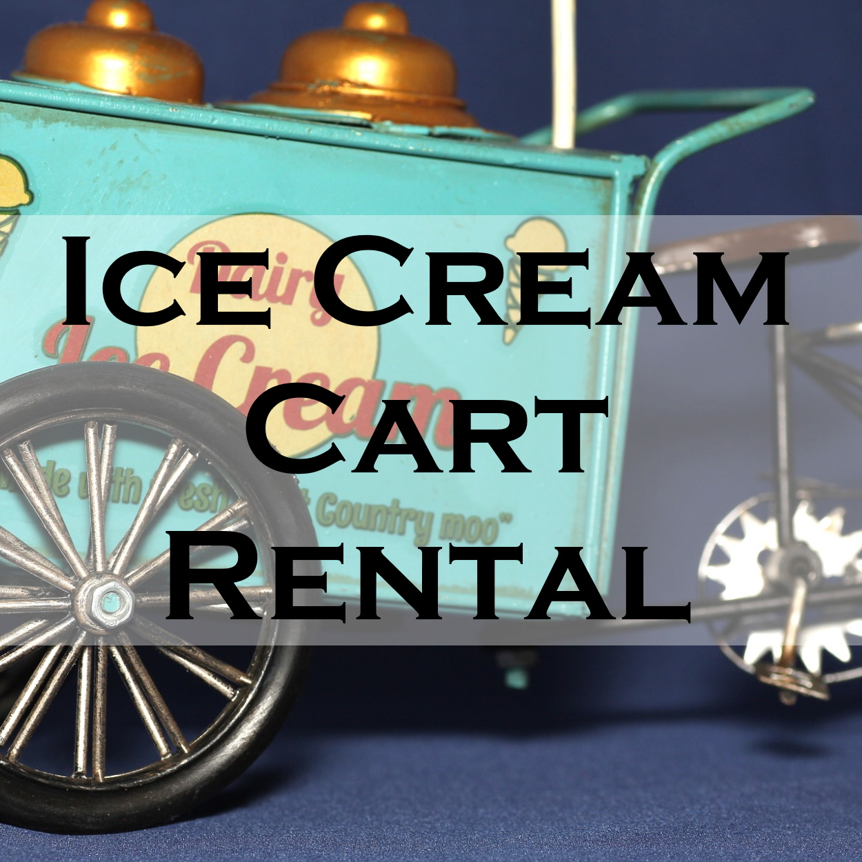 Ice Cream Cart Rental