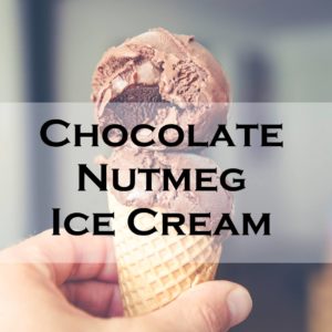 Chocolate Nutmeg Ice Cream