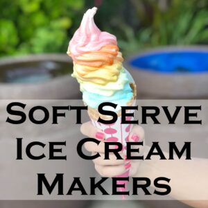 Commercial Soft Serve Ice Cream Maker