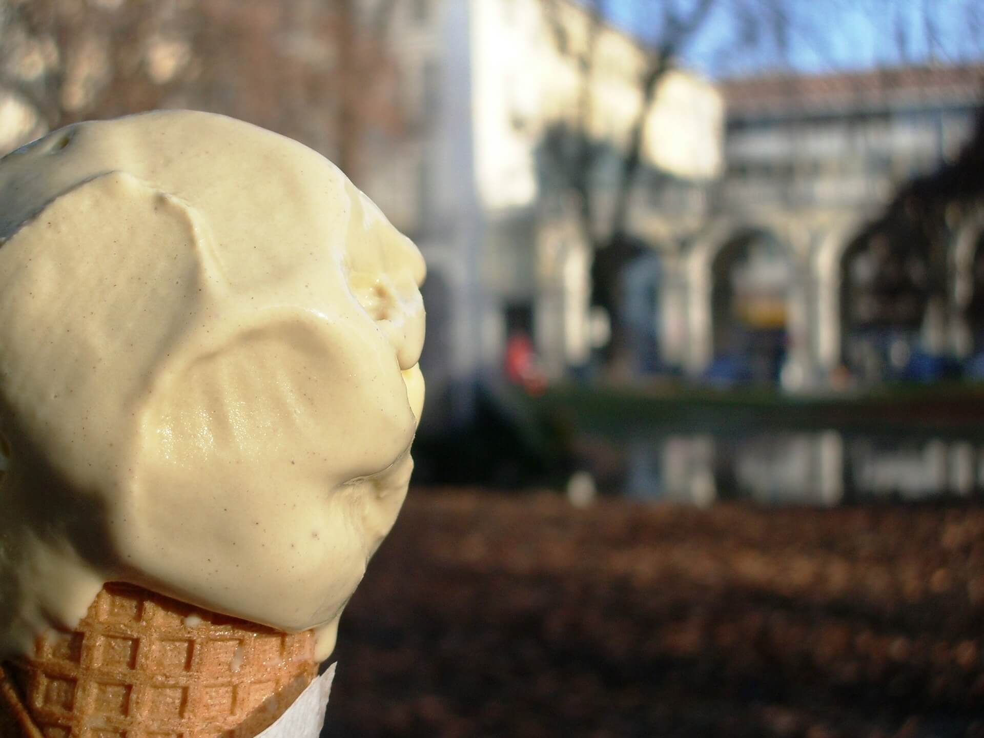 Honey Ice Cream Recipe Serving Ice Cream