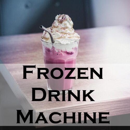 Commercial Frozen Drink Machine New and Used Serving Ice Cream