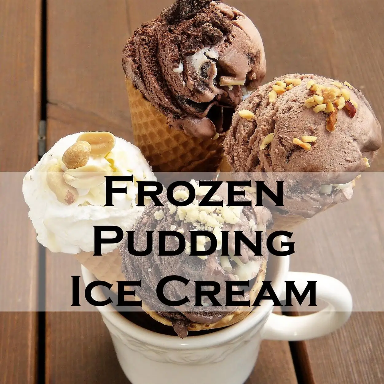 Frozen Pudding Ice Cream