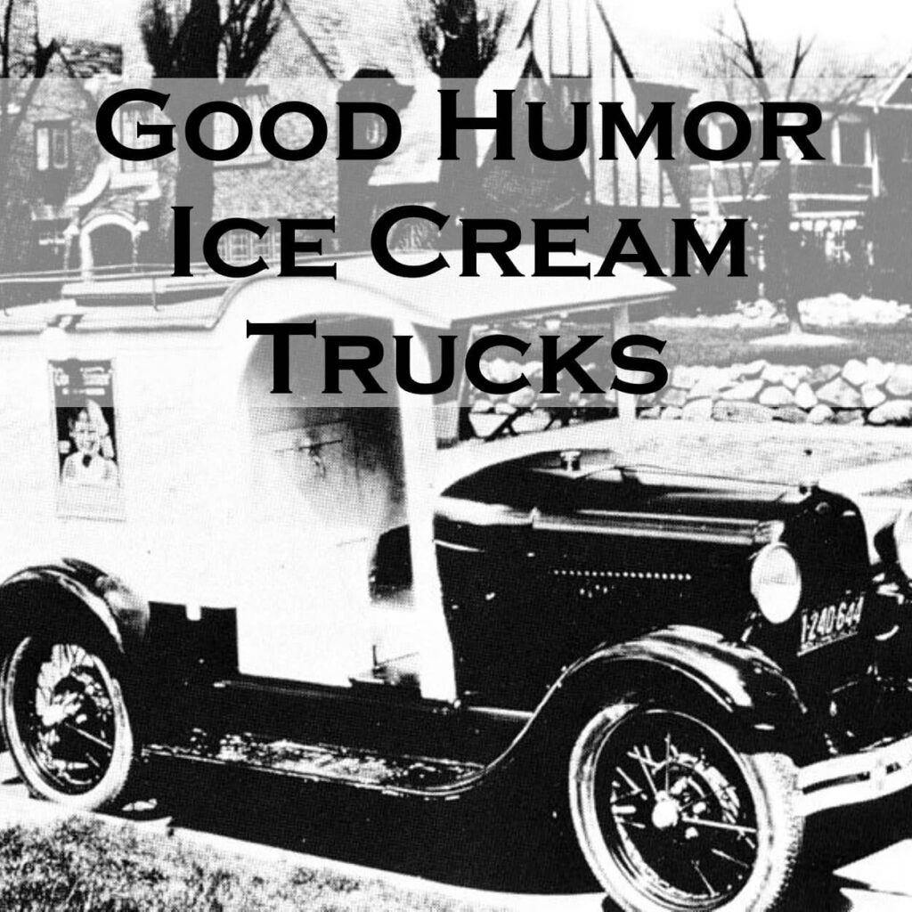Good Humor Ice Cream Trucks Serving Ice Cream