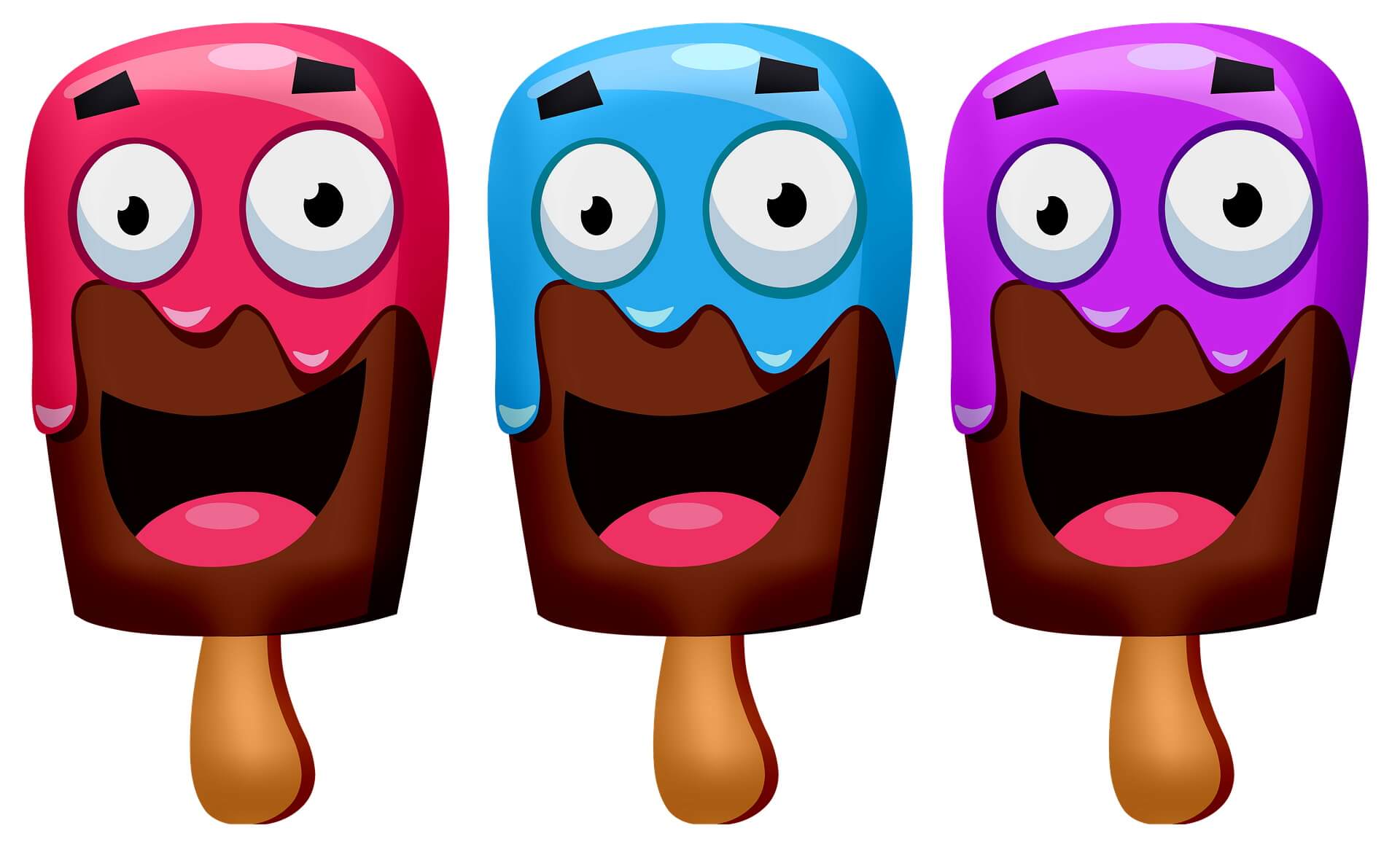 Ice Cream Truck Decals Serving Ice Cream