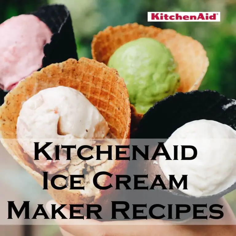 KitchenAidIceCreamMakerRecipes