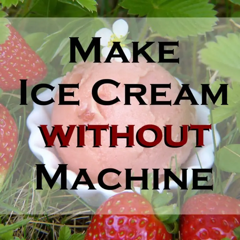 Make Ice Cream Without Machine Serving Ice Cream