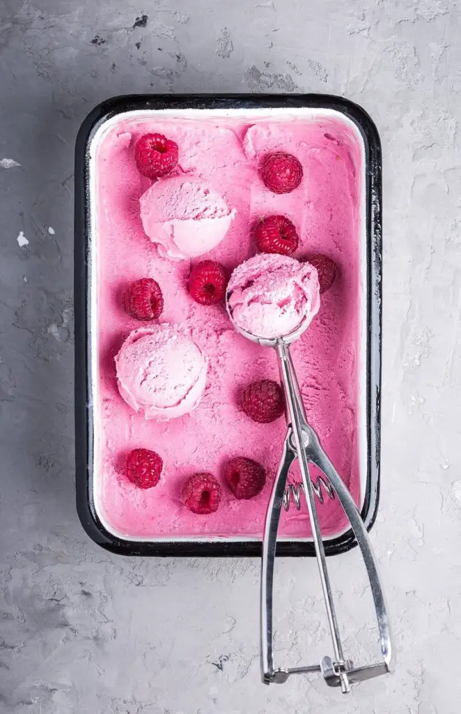 Raspberry Ice Cream Recipe