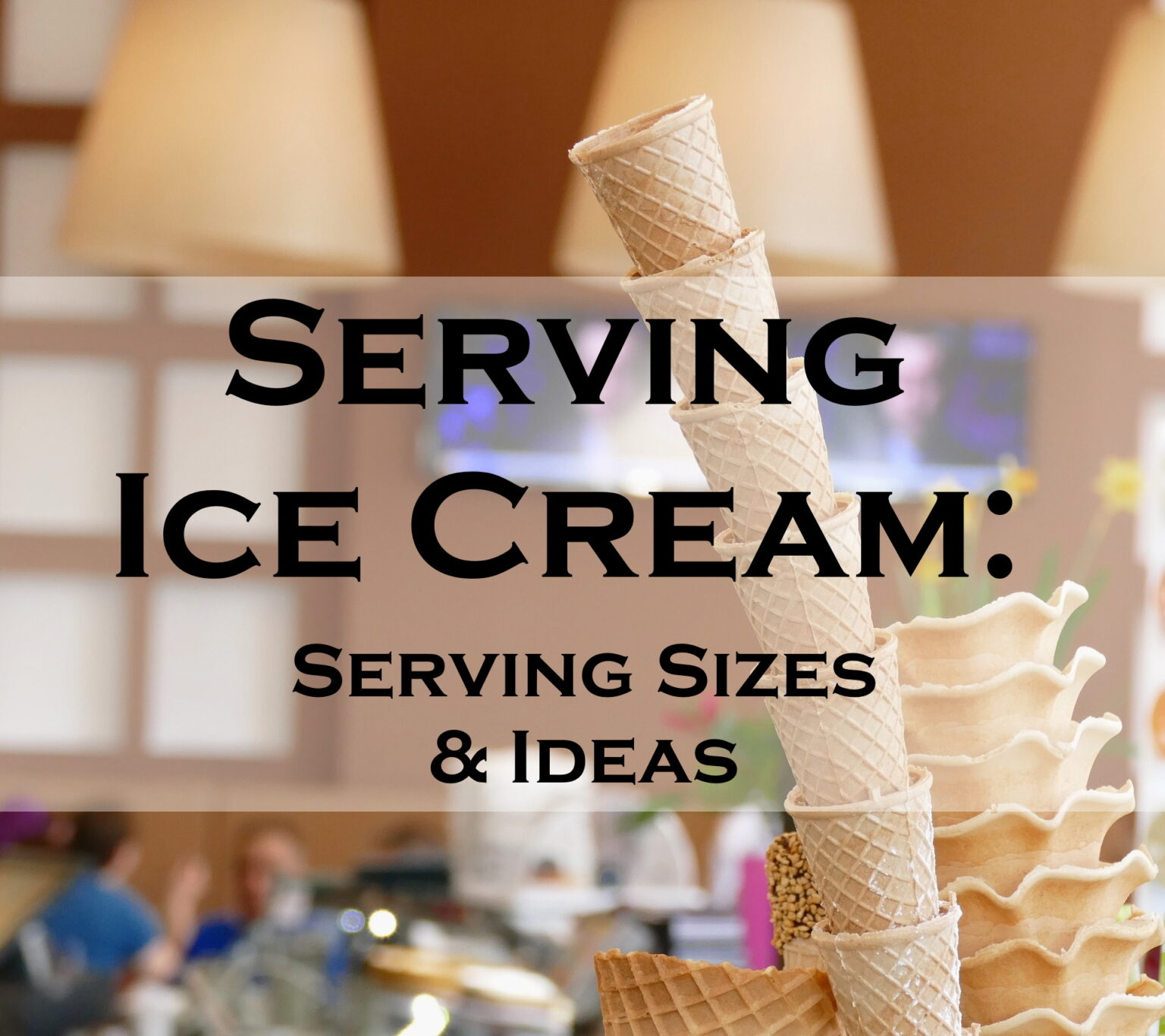 Homemade Ice Cream and More! Serving Ice Cream