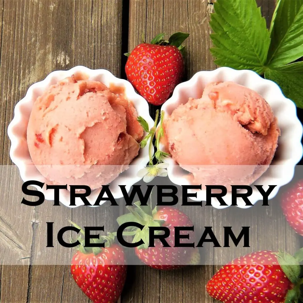 Strawberry Whynter Ice Cream Maker Recipes