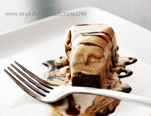 Decadent Brownie Ice Cream Cake