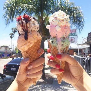 ice cream parlor california