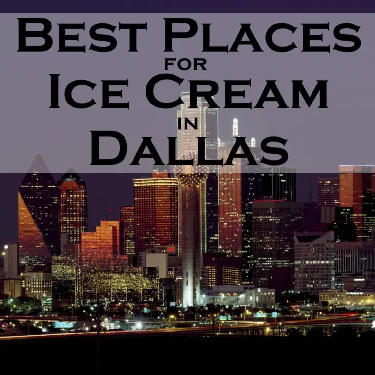 Ice Cream Dallas Serving Ice Cream