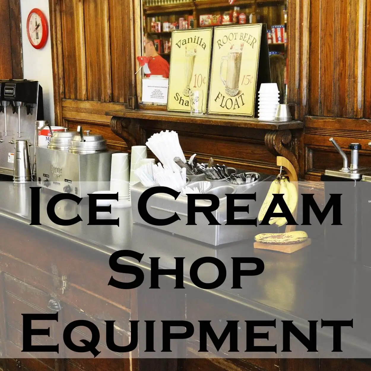 Ice Cream Shop Equipment