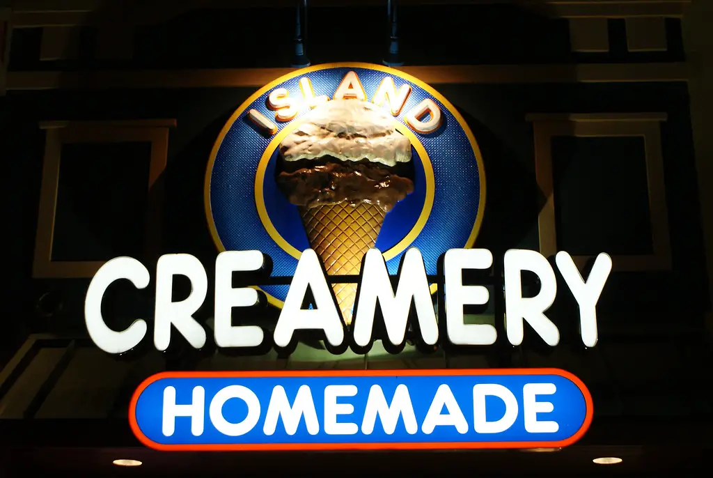 Tannery Island ice cream