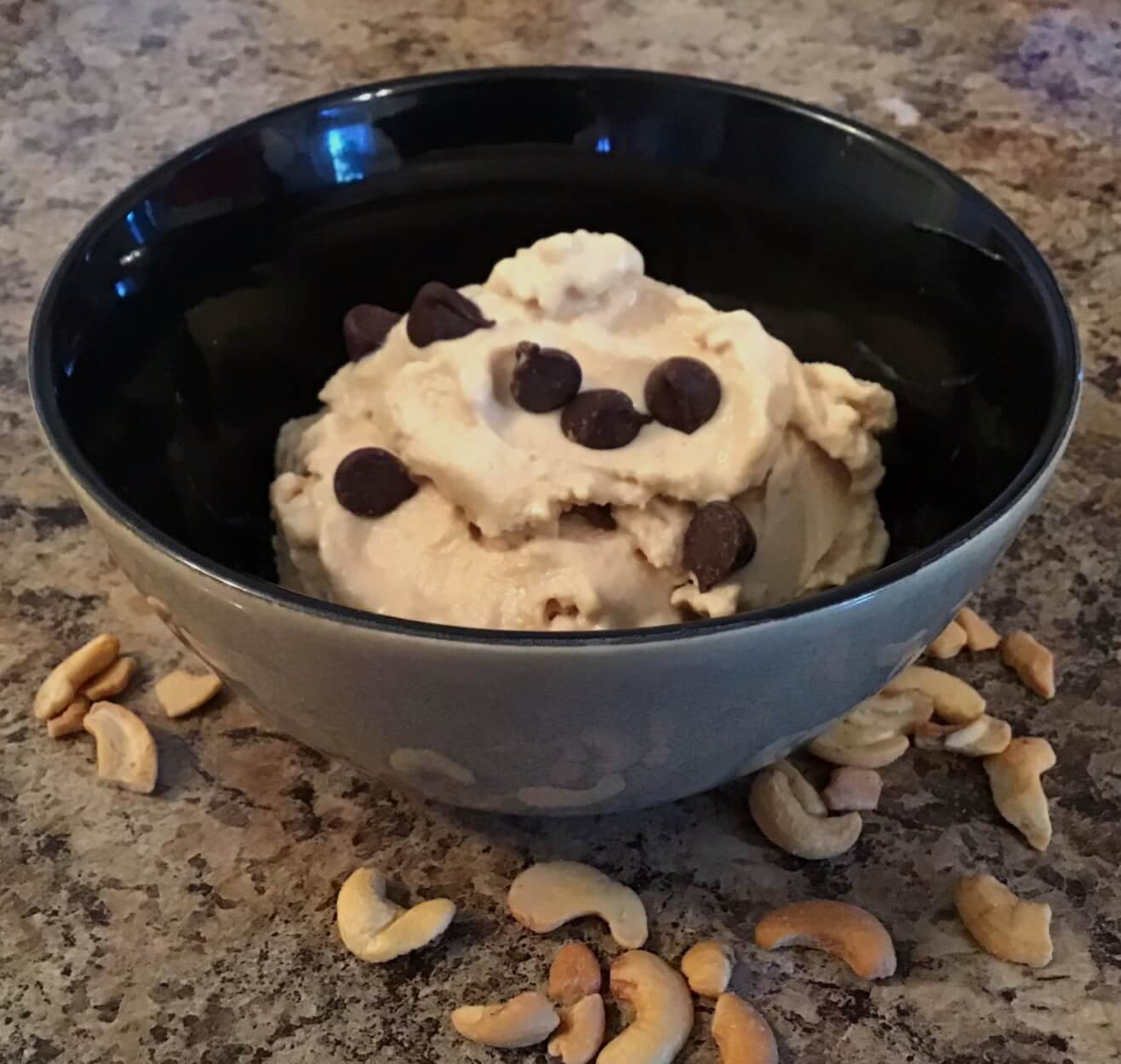 Cashew Ice Cream Serving Ice Cream