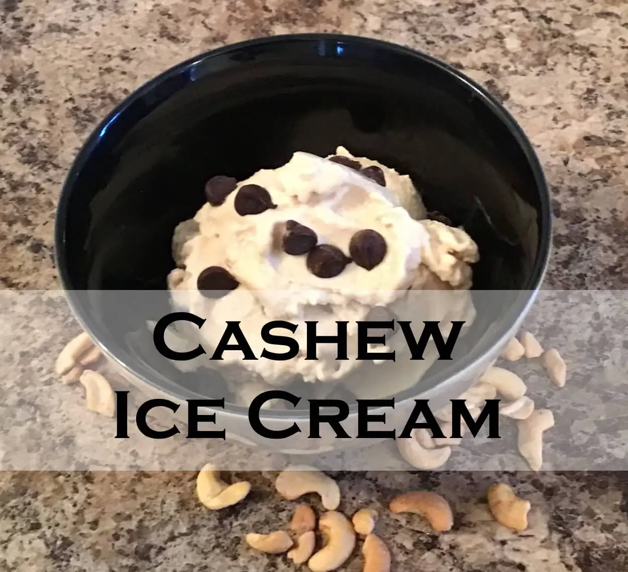 Vegan Cashew Ice Cream