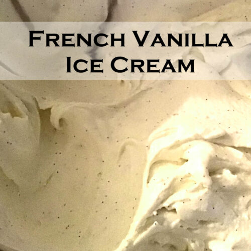 French Vanilla Ice Cream Recipe Serving Ice Cream