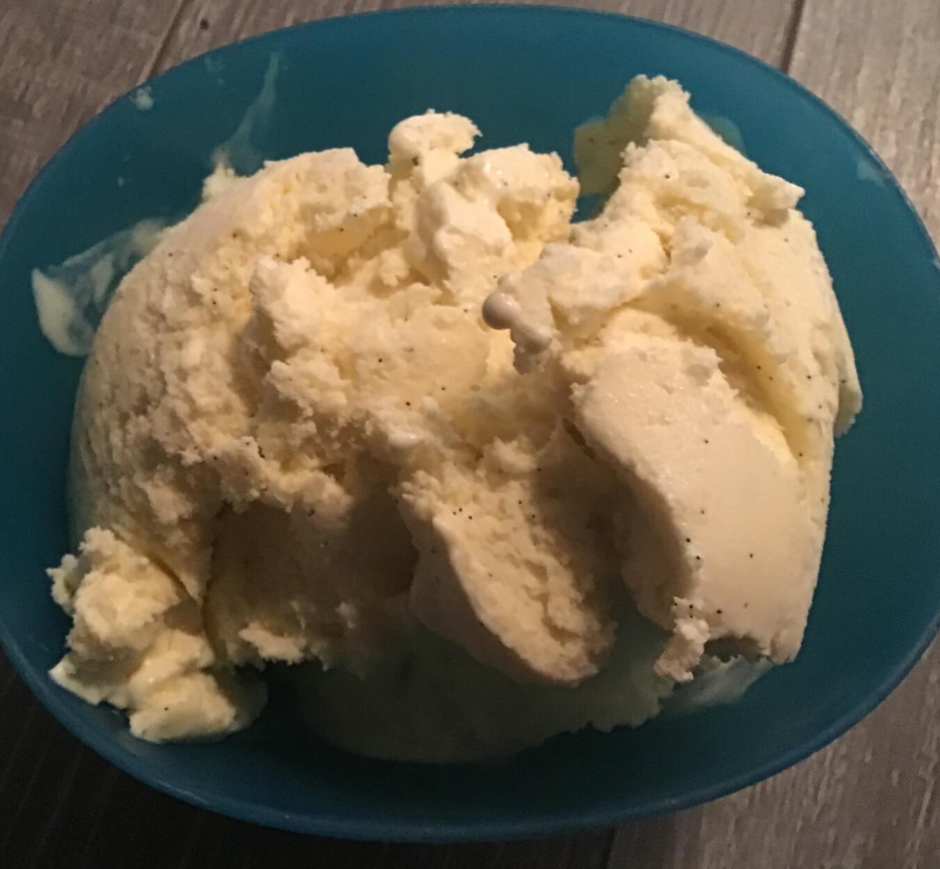 New York Vanilla Ice Cream Recipe Serving Ice Cream
