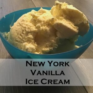New York Vanilla Ice Cream Recipe