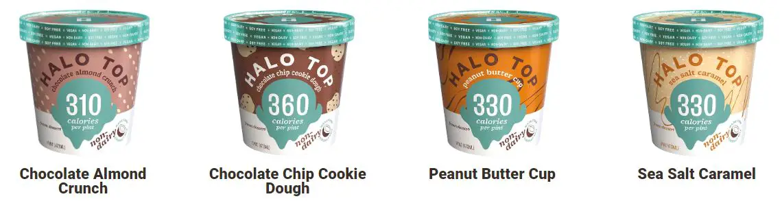 vegan ice cream brand halo top