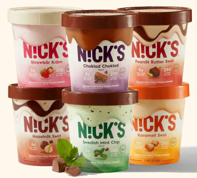 vegan ice cream brand nicks