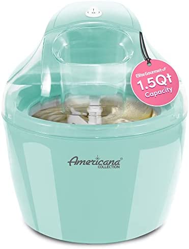 Americana EIM 1400M 1.5 Qt Freezer Bowl Automatic Easy Homemade Electric Ice Cream